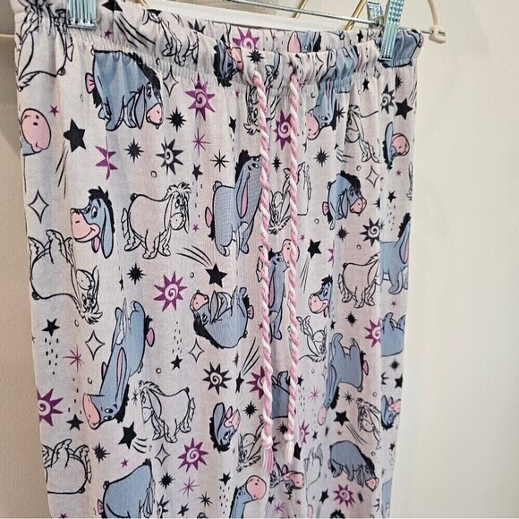 Disney Women’s Eeyore Winnie the Pooh Jogger Sleep Lounge Pants Size XS - Picture 6 of 10